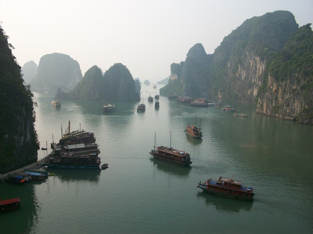 베트남 하롱베이 사진