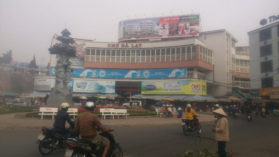 달랏 시장 : 달랏 관광의 중심지