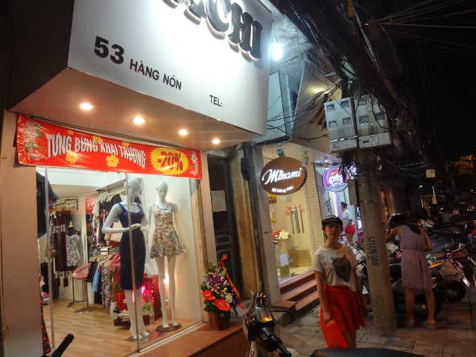 하노이 여행자거리