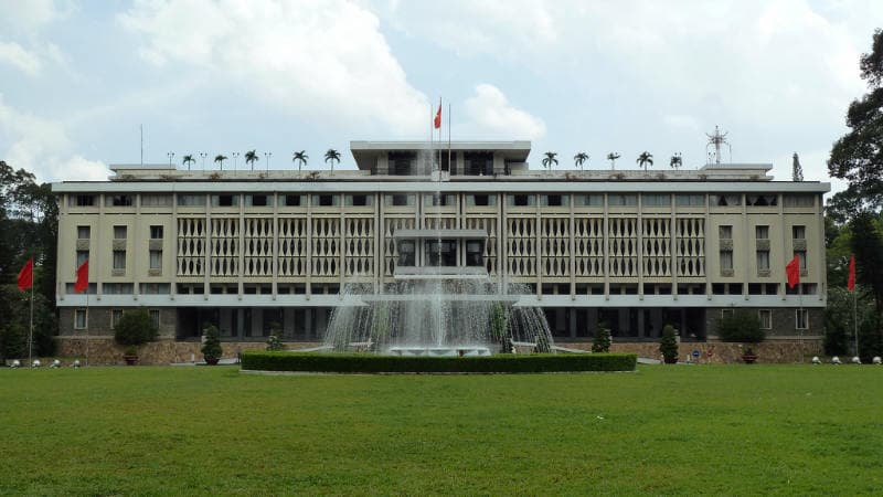 호치민 통일궁 : 호치민을 대표하는 관광지