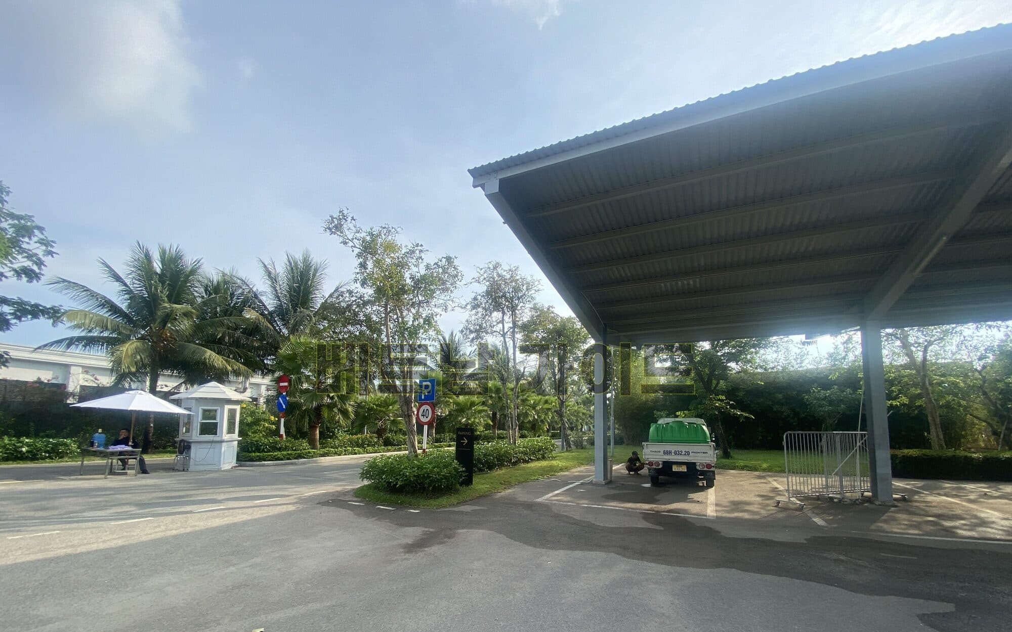 푸꾸옥 카지노의 정문 입구를 촬영한 사진