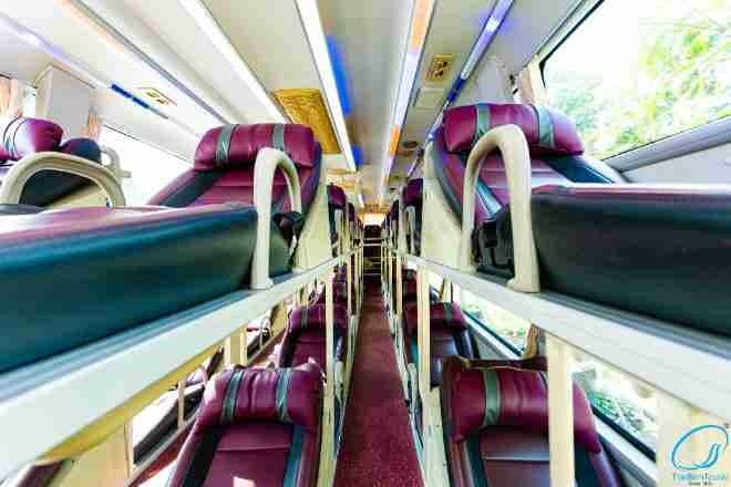 베트남 신투어리스트 버스 내부 사진