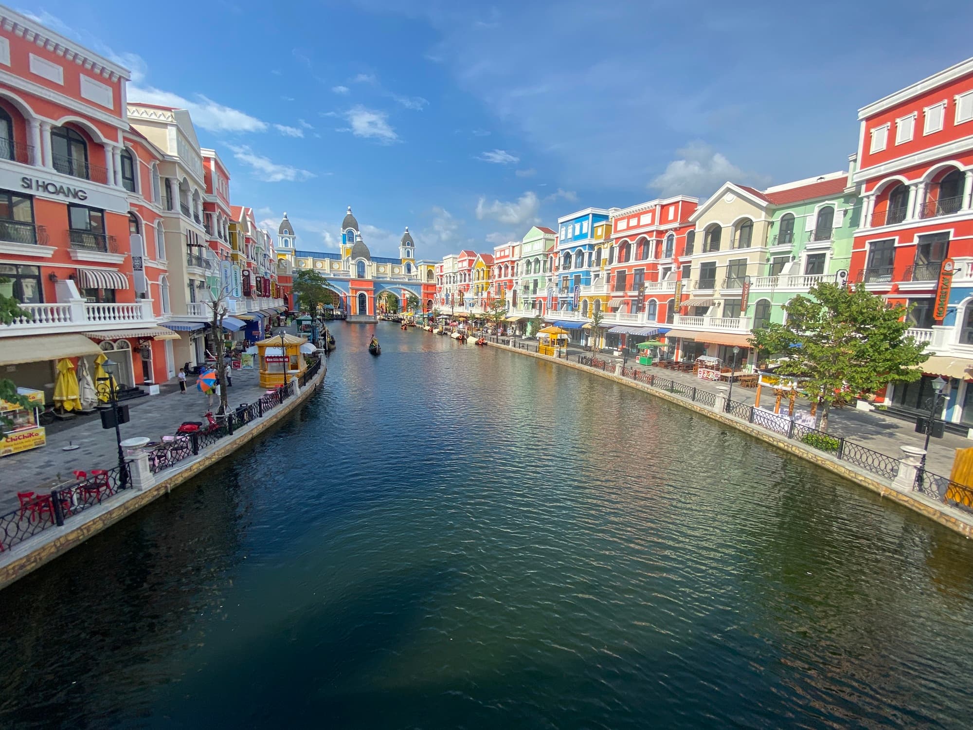 푸꾸옥 그랜드월드 수상택시를 찍은 사진