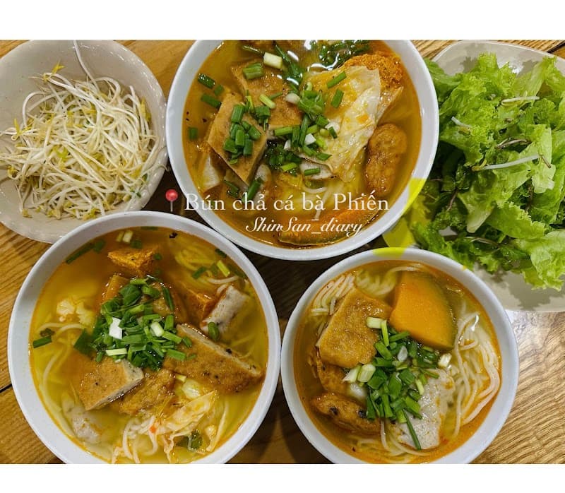 다낭 Bún chả cá Bà Phiến