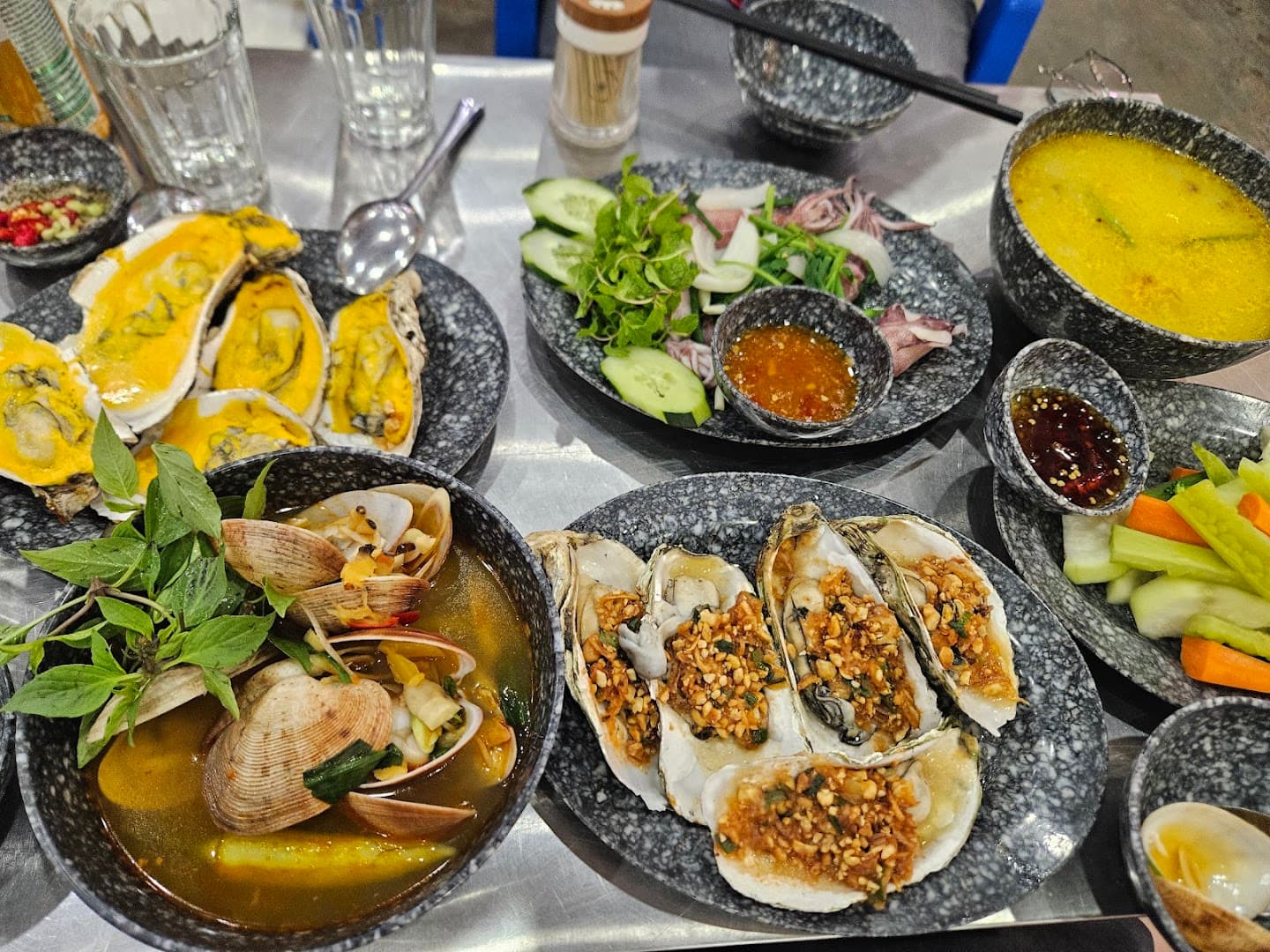 다낭 남단 해산물식당