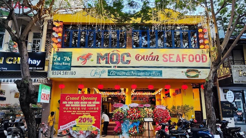 나트랑 Hải sản Mộc quán Nha Trang