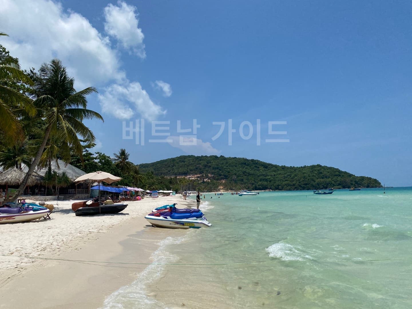 베트남 사오 비치를 촬영한 사진