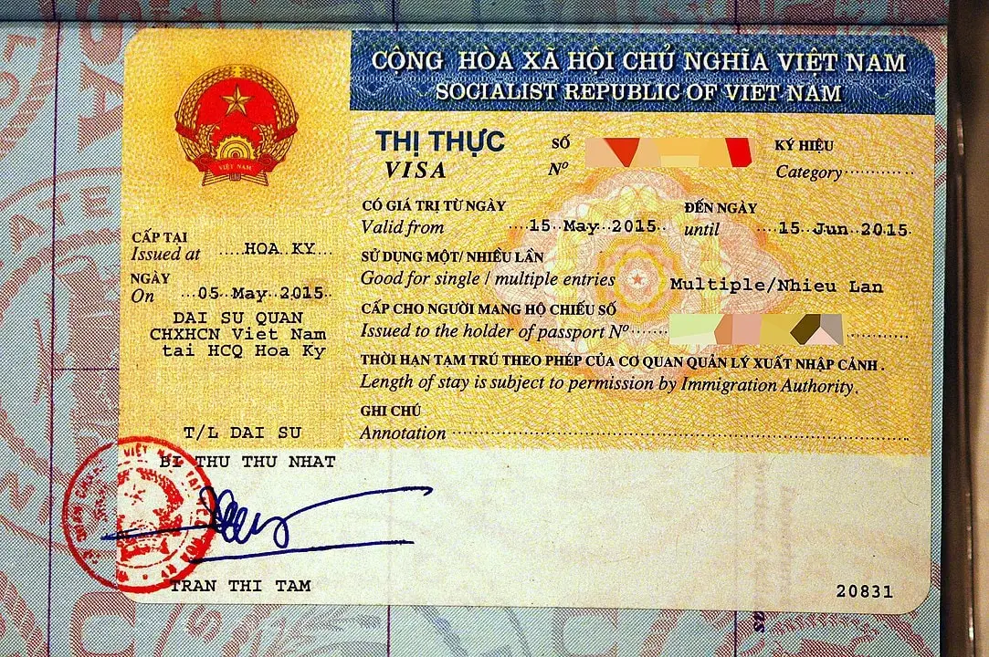 베트남 비자 사진