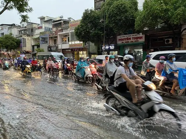 베트남 기후 호치민 시의 사진